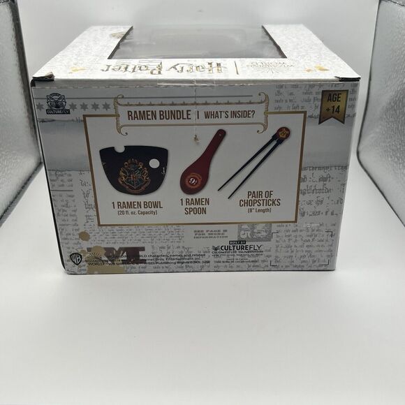 Harry Potter Hogwarts Ramen Bowl Set - Picture 6 of 6